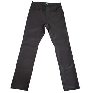 UNITED COLORS OF BENETTON Stretch Straight Leg Pants gray - size 30/32